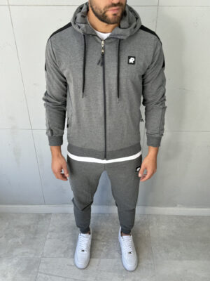 Muška komplet trenerka V Siva