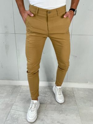 Elegantne pantalone VR 301 Oker