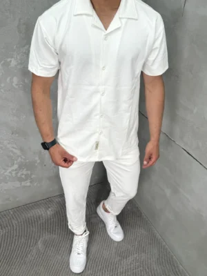 Letnji muški komplet VR Bela