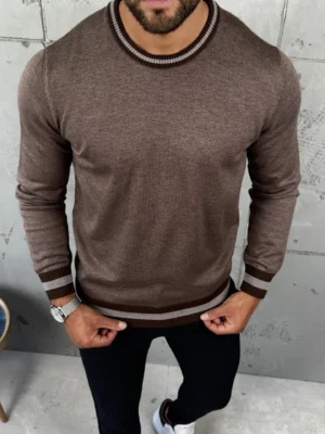 Muški džemper Braon