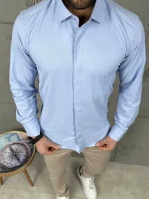 Muška elegantna košulja VR Plava